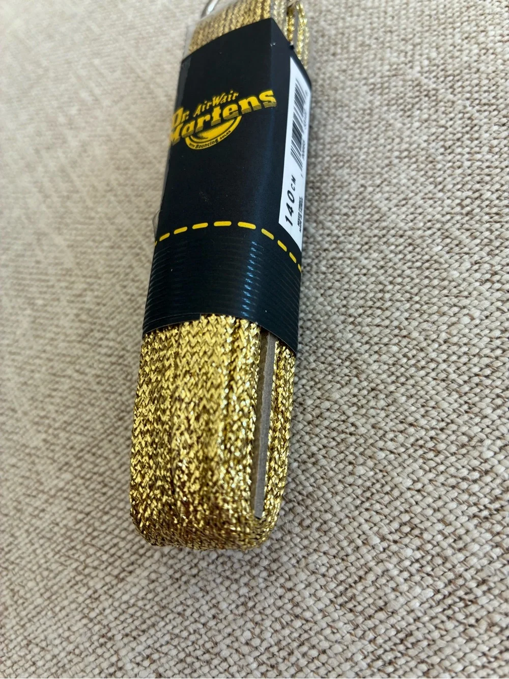 Dr. Martens Metallic Gold Shoe Laces 140cm NWT